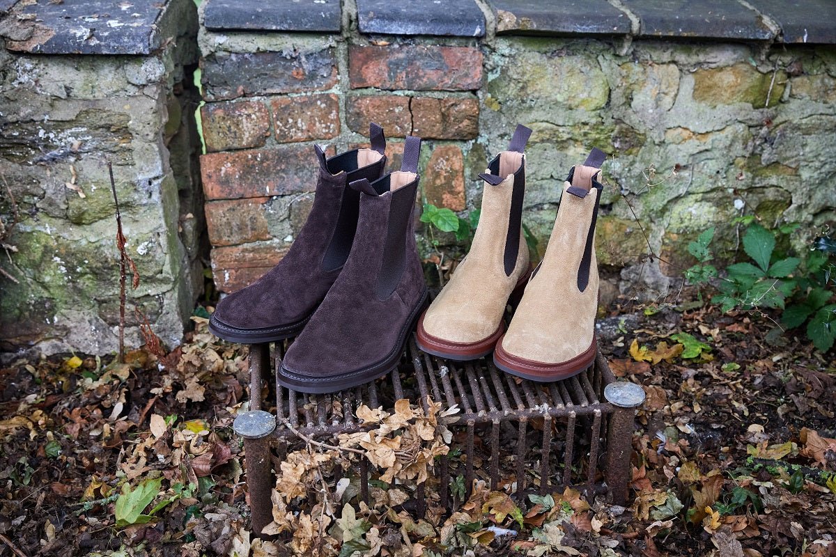 Stephen Chelsea Boot - Tan Hairy Suede - Image 6