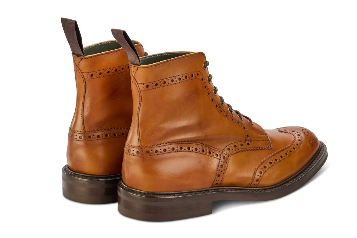 Stow Country Boot - Beechnut Burnished - Image 4
