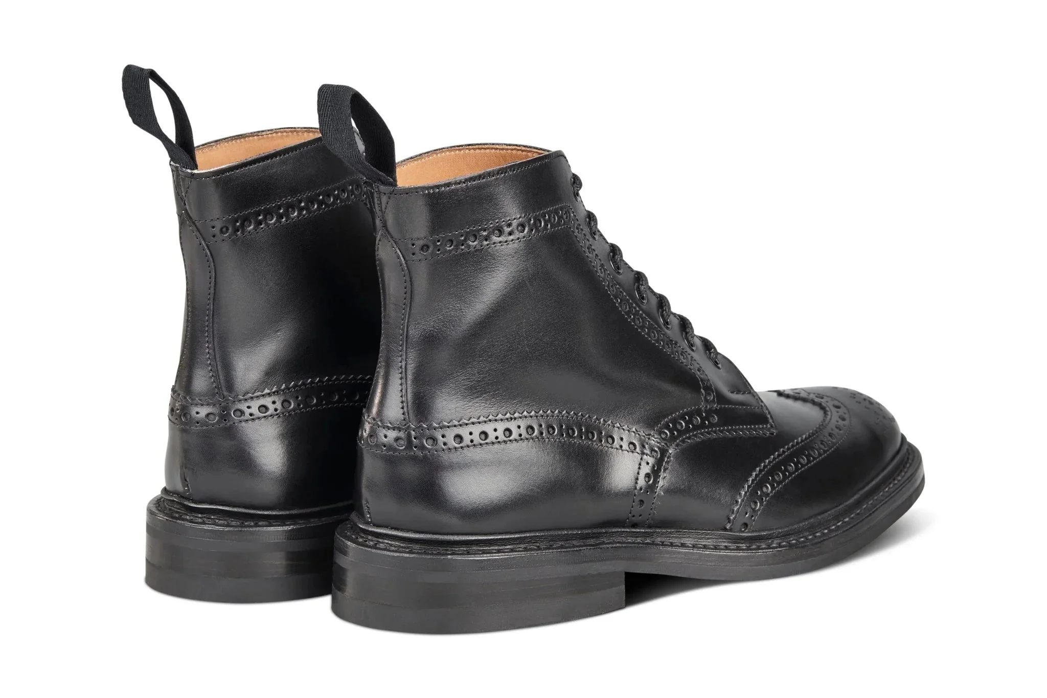 STOW COUNTRY BOOT - BLACK CALF (6 FITTING) - Image 3