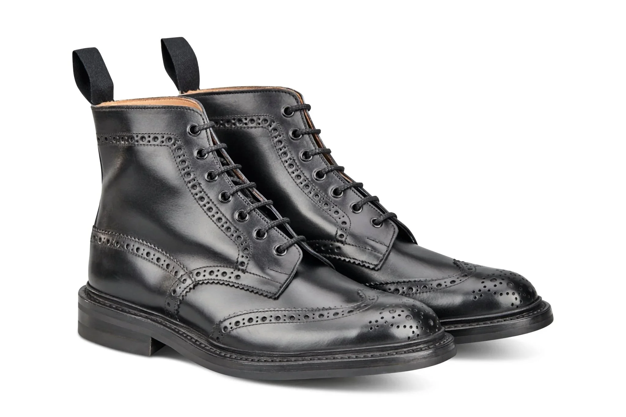 STOW COUNTRY BOOT - BLACK CALF (6 FITTING) - Image 4