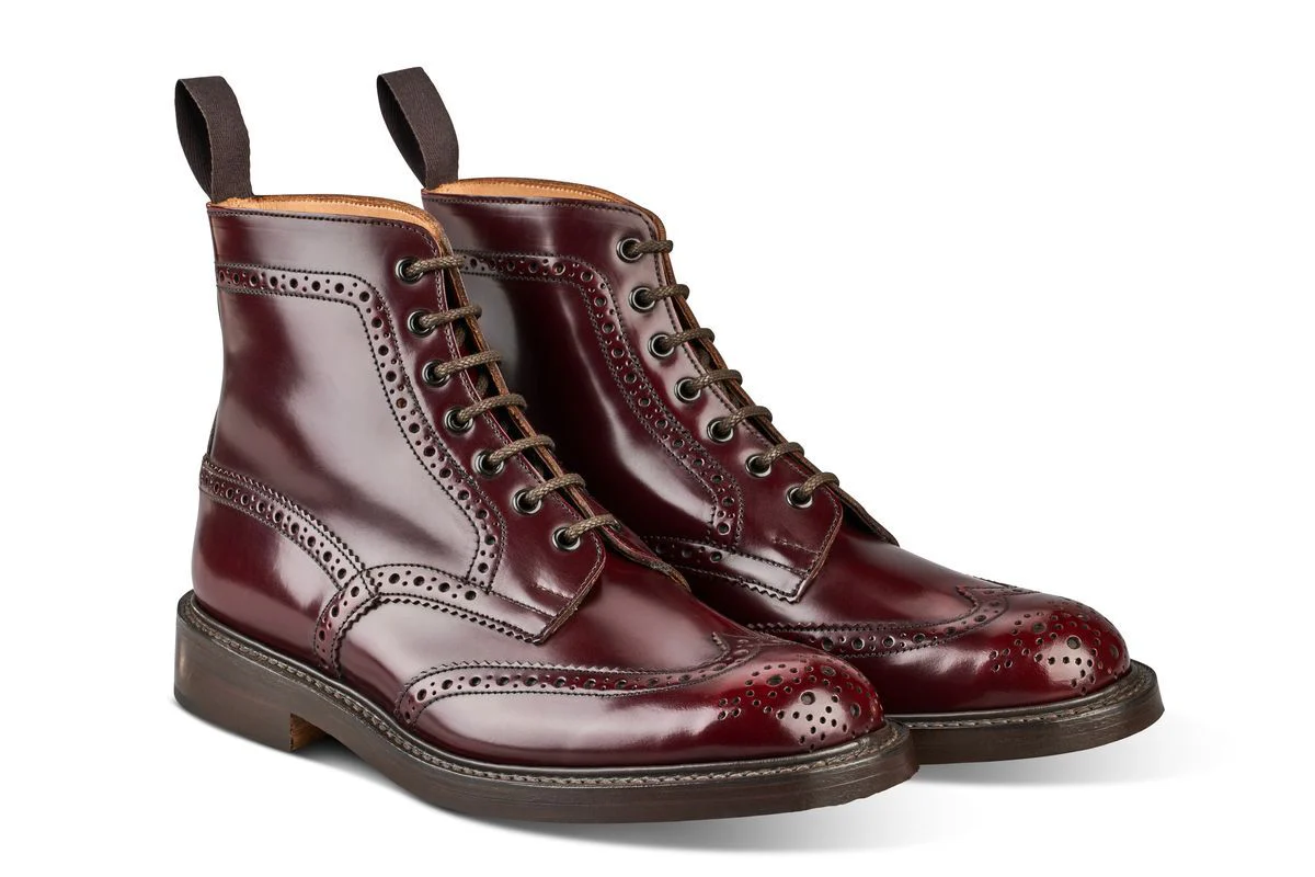 Stow Country Boot - Burgundy Bookbinder - Image 3
