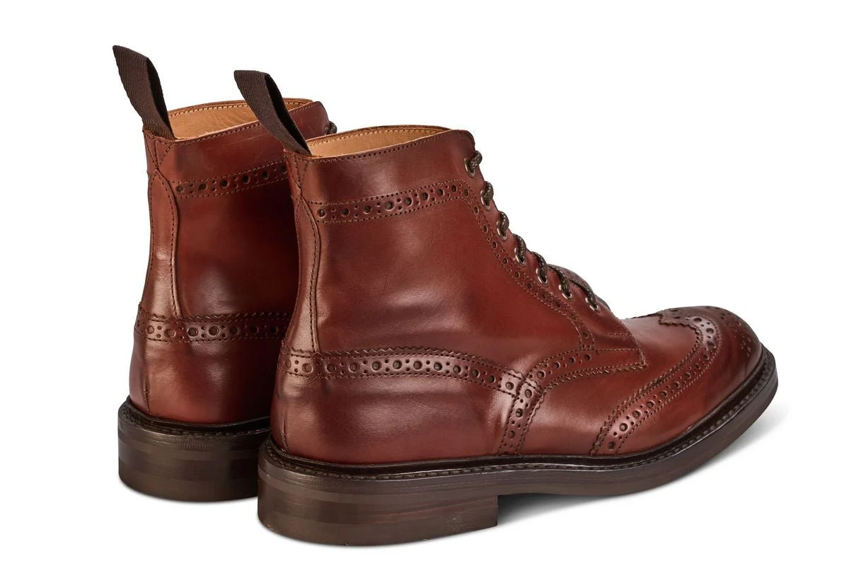 Stow Country Boot - Burgundy Burnished - Image 4
