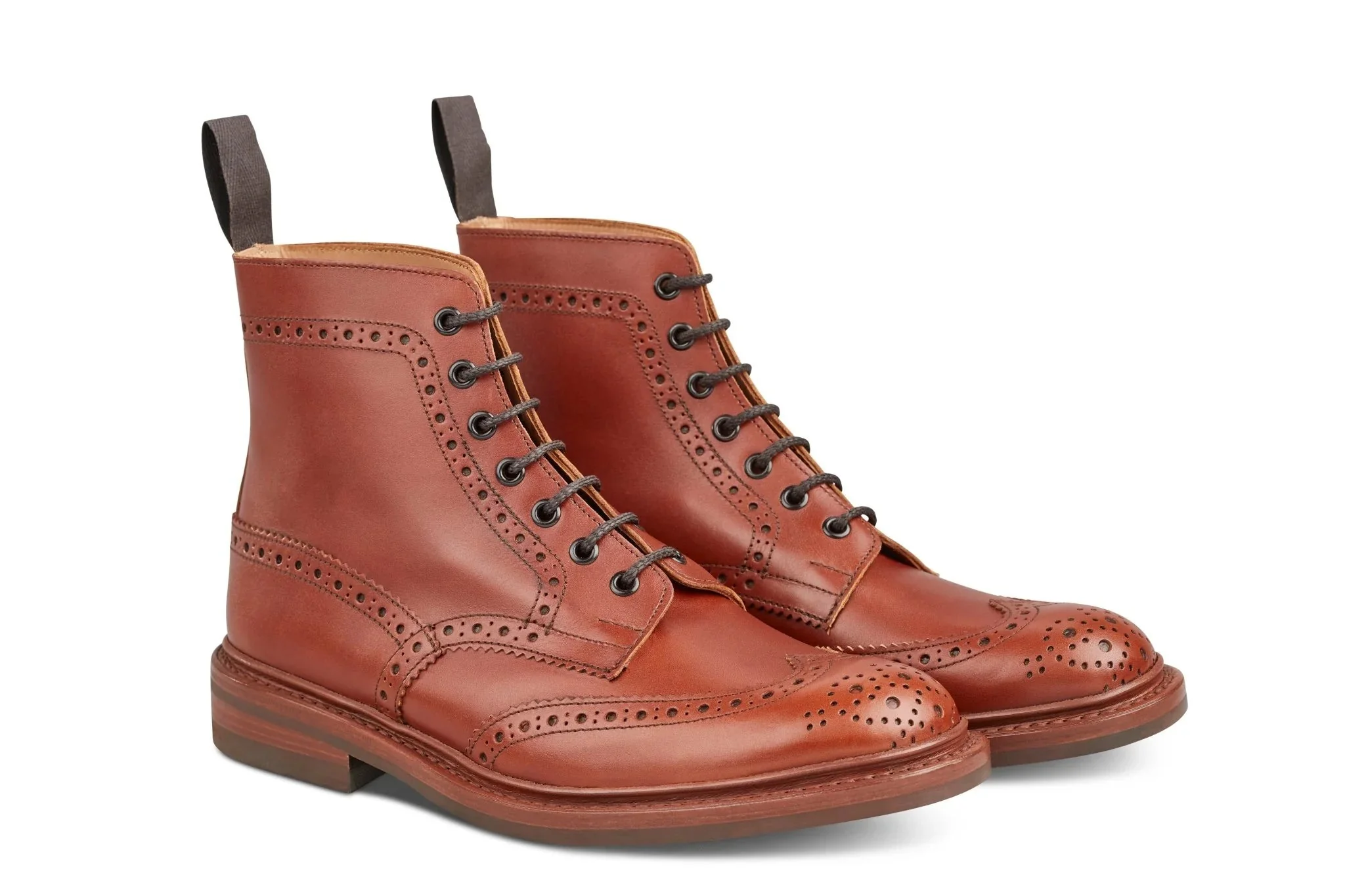 STOW COUNTRY BOOT - MARRON ANTIQUE (6 FITTING) - Image 4