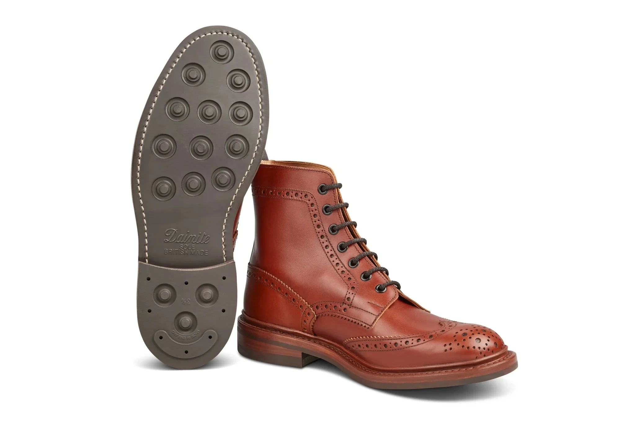 STOW COUNTRY BOOT - MARRON ANTIQUE (6 FITTING) - Image 5