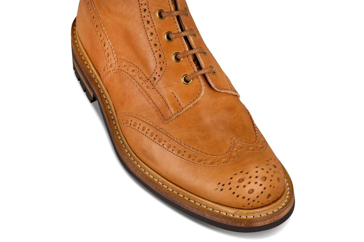 Stow Country Boot - Natural Horween (Tricker's Exclusive) - Image 2