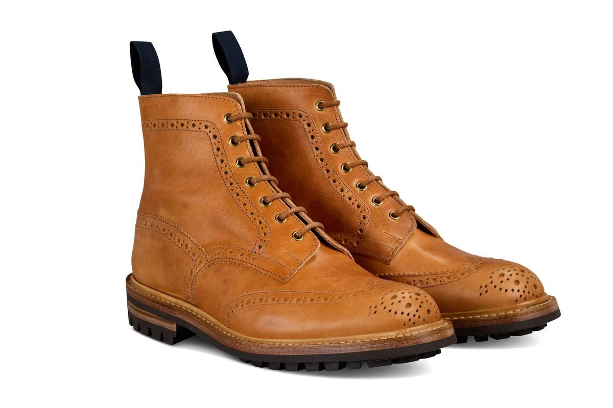 Stow Country Boot - Natural Horween (Tricker's Exclusive) - Image 3