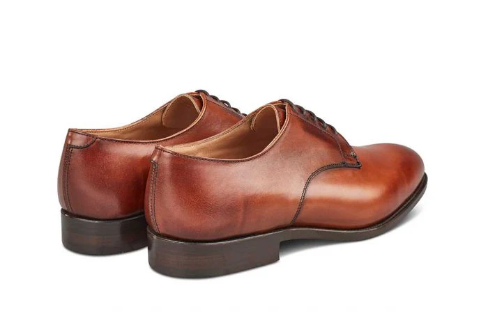 Wiltshire Plain Derby City Shoe - Chestnut - Image 4