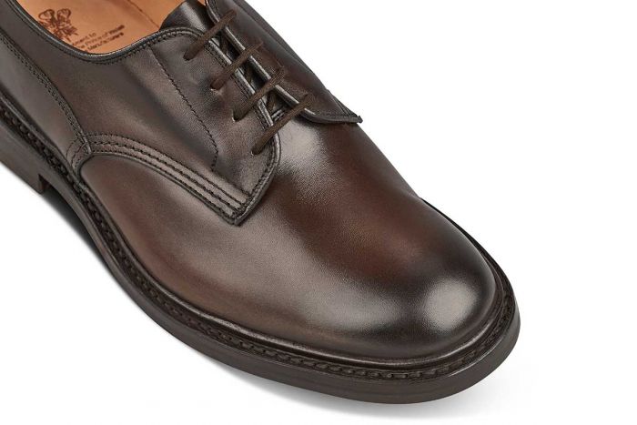 Woodstock Derby Shoe - Espresso Burnished - Image 2